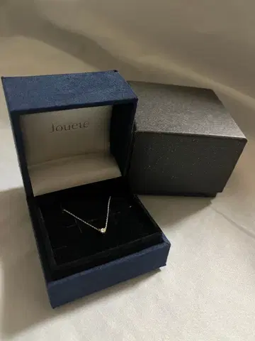 쥬에테 Jouete 다이아몬드 K10 목걸이 골드