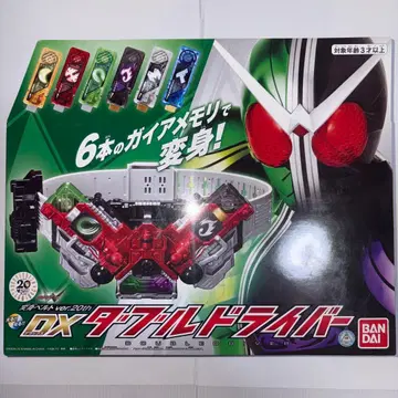 BANDAI DX 더블 드라이버 6개 가이아 메모리 포함