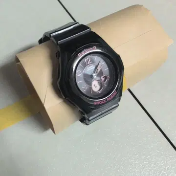 블랙/핑크 손목시계 g쇼크 여성용