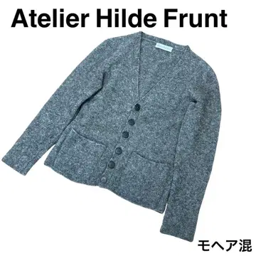 아틀리에 힐데 프룬트 모헤어 가디건 ING BEAMS