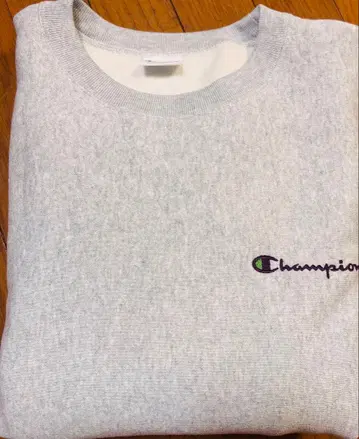 Champion 그레이 맨투맨 트레이닝복