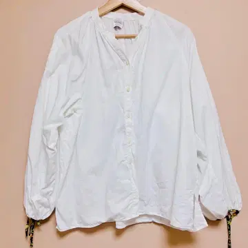 Paul Smith 화이트 긴팔 셔츠 리본 포함 폴스미스 긴팔 셔츠