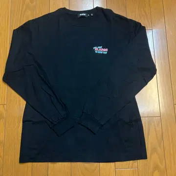X-LARGE 블랙 롱T 몇 회 착용