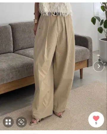 JEANASIS 배럴 레그 볼륨 팬츠