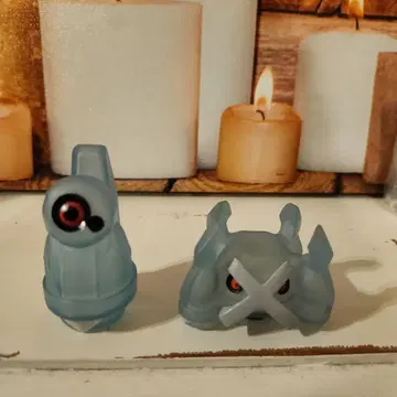 포켓몬 키즈 손가락 인형 (단단지, 메타그로스) 클리어 Version