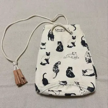 텐베아 TEMBEA 고양이 패턴 백