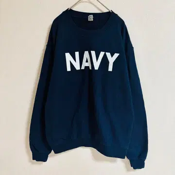 USA GILDAN 길단 NAVY 프린트 트레이닝복 맨투맨