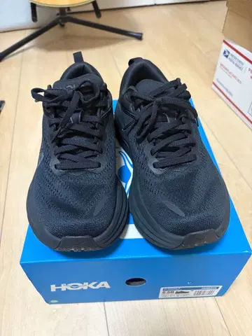 호카 W 본디 8 블랙 23.5cm