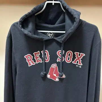 47 RED SOX 후드 부착 후드티