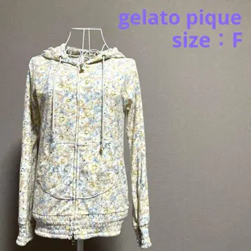 gelato pique 룸웨어 미니 꽃무늬 후드티