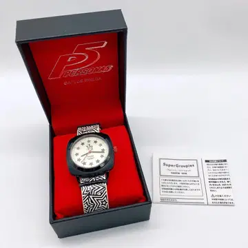 SuperGroupies 페르소나 5 모델 손목시계 워치