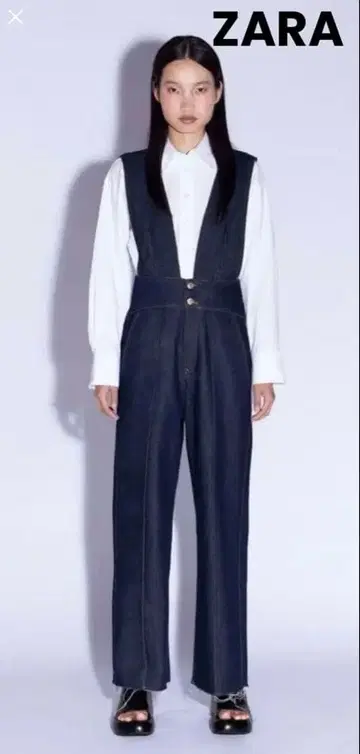 ZARA 자라 데님 데님 살로펫