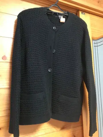 UNIQLO 블랙 니트 가디건 XXL