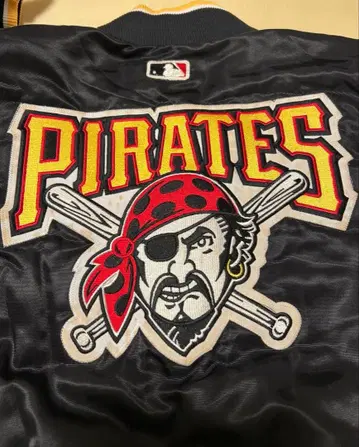 MLB 피츠버그 파이리츠 자수 바시티 자켓