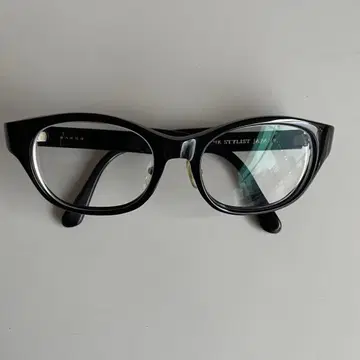 하쿠산 안경점 The Stylist Japan 셀 프레임 블랙 단종