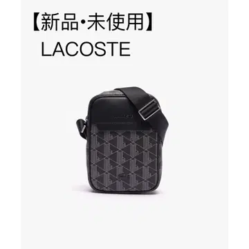 [ 새상품 미사용 ] LACOSTE 모노그램 버티컬 숄더백