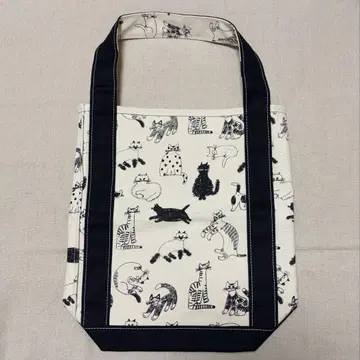 템베아 TEMBEA yamyam 고양이 버킷 토트