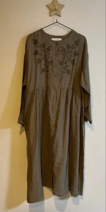 35th slowlinen 자수 원피스