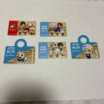 페르소나 3 5 R Baker 아르베이커 특전 피크 5장 세트