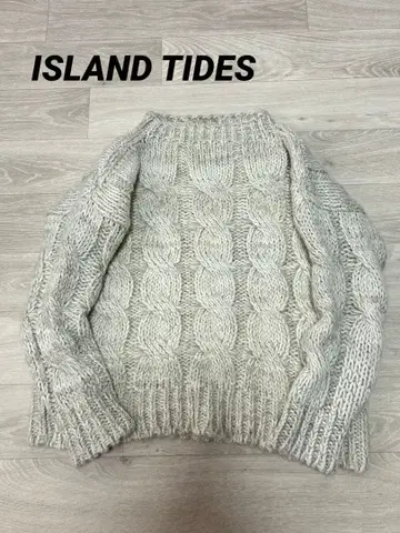 ISLAND TIDES 영국제 니트 34