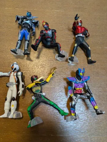 HG 가면라이더 6체 세트