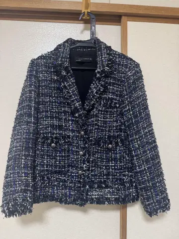 ZARA WOMAN 테일러드 자켓 M 네이비