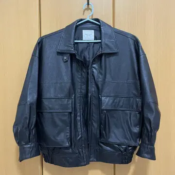 Freak's store 가죽 자켓 블랙