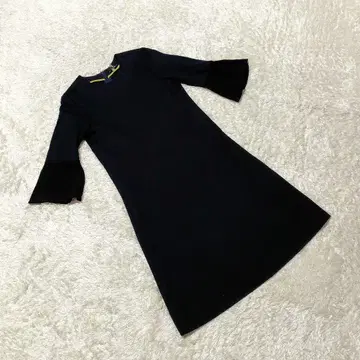 폴스미스 원피스 튜닉 플레어 긴팔 롱 7부 기장 38