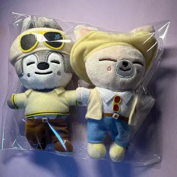straykids skzoo 폭시니 울프찬 백참 봉제 인형