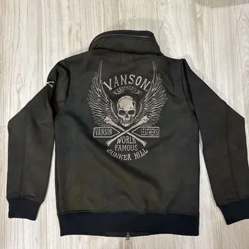 VANSON 블루종 카모플라쥬