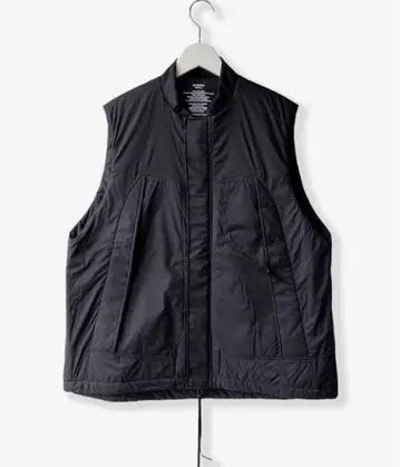 PHEENY/NYLON RIP PADDING VEST(BLACK)