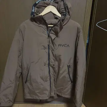 RVCA 브라운 다운 자켓 M