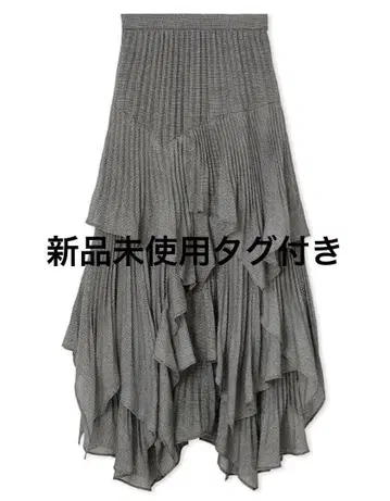미사용 새상품 택 포함 snidel 스나이델 플리츠 캉캉 스커트