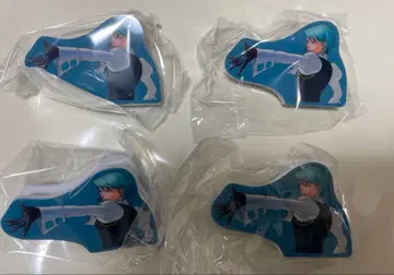 역전재판 들이대! 아크릴 클립 카르마 메이 4점