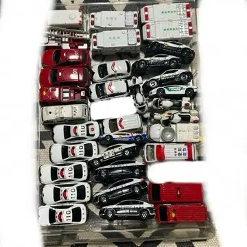 토미카 묶음 판매 순찰차 소방차 구급차 크라운 경찰 오토바이 레거시