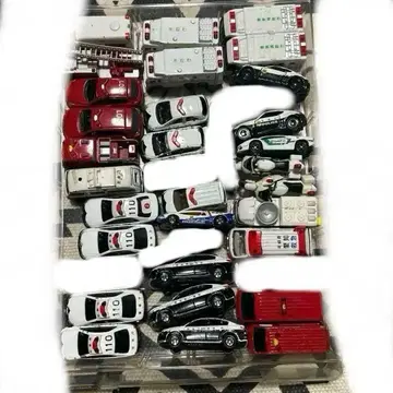 토미카 묶음 판매 순찰차 소방차 구급차 크라운 경찰 오토바이 레거시