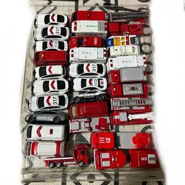 토미카 묶음 판매 순찰차 소방차 구급차 크라운 경찰 오토바이 레거시