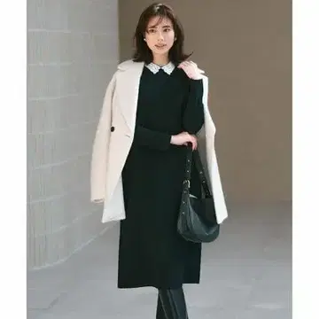 23구 [세탁 가능] 비스코스 스트레치 자수 원피스