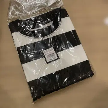 마인 데님 와이드 보더 T셔츠