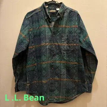 L.L.Bean 패턴 셔츠 L 사이즈