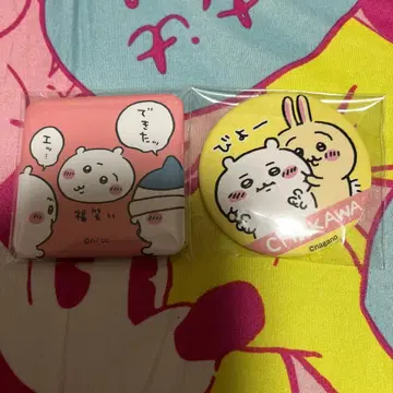 치이카와 (먼작귀) 토끼 캔뱃지