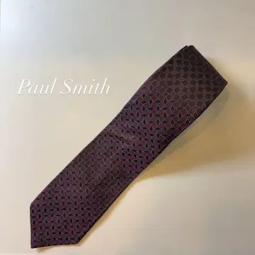 Paul Smith 기하학 패턴 넥타이