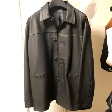 OVY Waterproof Calf Leather Car Coat