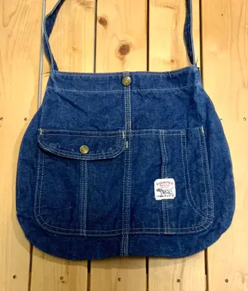 POINTER 데님 숄더백