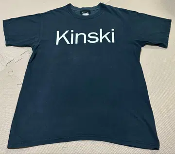 Kinski 로고 T셔츠 네이비