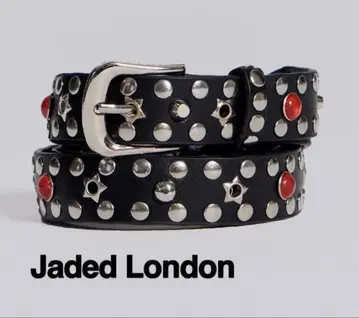 Jaded London 스터드 장식 가죽 벨트 가격 인하 가능