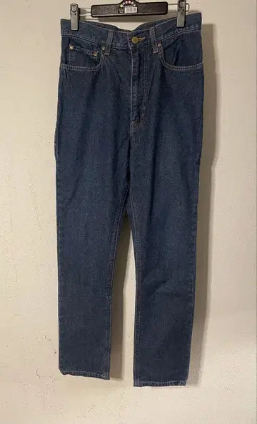 메르시 보크 다크 블루 슬림 핏 데님