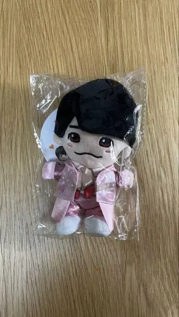 아이돌 마스코트 봉제 인형 핑크