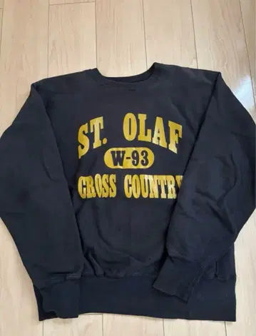 챔피언 맨투맨 L 사이즈 블랙 리버스 위브 빈티지