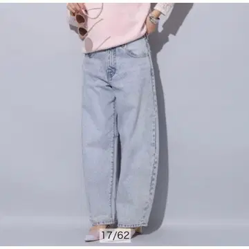 아르페쥬 스토리 커브 데님 팬츠 라이트 블루 사이즈 1